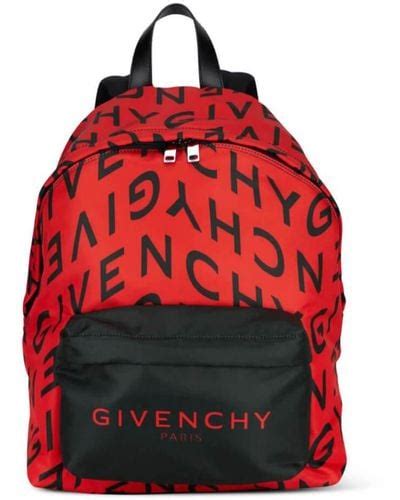 givenchy backpack red black